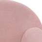 vidaXL Divano Letto per Bambini 2 Posti Rosa in Morbido Peluche vidaXL Divano Letto per Bambini 2 Posti Rosa in Morbido Peluche