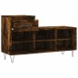 vidaXL Scarpiera Rovere Fumo 102x36x60 cm in Legno Multistrato vidaXL Scarpiera Rovere Fumo 102x36x60 cm in Legno Multistrato