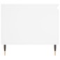vidaXL Tavolino da Salotto Bianco 100x50x45 cm in Legno Multistrato