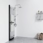 vidaXL Parete per Doccia Walk-in Pieghevole in Vetro ESG 100x190 cm vidaXL Parete per Doccia Walk-in Pieghevole in Vetro ESG 100x190 cm