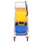 vidaXL Carrello Pulizie con Secchi e Strizzatoio PP e Tessuto Oxford vidaXL Carrello Pulizie con Secchi e Strizzatoio PP e Tessuto Oxford
