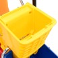 vidaXL Carrello Pulizie con Secchi e Strizzatoio PP e Tessuto Oxford vidaXL Carrello Pulizie con Secchi e Strizzatoio PP e Tessuto Oxford