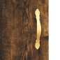 vidaXL Mobile a Parete Rovere Fumo 34,5x34x90 cm in Legno Multistrato vidaXL Mobile a Parete Rovere Fumo 34,5x34x90 cm in Legno Multistrato