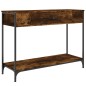vidaXL Tavolino Consolle Rovere Fumo 100x34,5x75cm Legno Multistrato vidaXL Tavolino Consolle Rovere Fumo 100x34,5x75cm Legno Multistrato