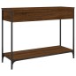 vidaXL Tavolo Consolle Rovere Marrone 100x34,5x75 cm Legno Multistrato vidaXL Tavolo Consolle Rovere Marrone 100x34,5x75 cm Legno Multistrato