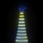 vidaXL Illuminazione Albero di Natale a Cono 1544LED Blu 500cm vidaXL Illuminazione Albero di Natale a Cono 1544LED Blu 500cm
