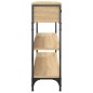vidaXL Tavolo Consolle Rovere Sonoma 100x25x75 cm in Legno Multistrato vidaXL Tavolo Consolle Rovere Sonoma 100x25x75 cm in Legno Multistrato