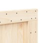 vidaXL Testiera 160x104 cm in Legno Massello di Pino vidaXL Testiera 160x104 cm in Legno Massello di Pino