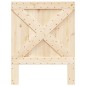 vidaXL Testiera 80x104 cm in Legno Massello di Pino vidaXL Testiera 80x104 cm in Legno Massello di Pino