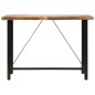 vidaXL Tavolino da Bar 150x70x107 cm Legno Massello di Mango e Ferro vidaXL Tavolino da Bar 150x70x107 cm Legno Massello di Mango e Ferro