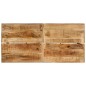 vidaXL Tavolino da Bar 150x70x107 cm Legno Massello di Mango e Ferro vidaXL Tavolino da Bar 150x70x107 cm Legno Massello di Mango e Ferro