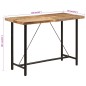 vidaXL Tavolino da Bar 150x70x107 cm Legno Massello di Mango e Ferro vidaXL Tavolino da Bar 150x70x107 cm Legno Massello di Mango e Ferro