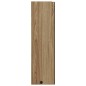 vidaXL Armadietto Bagno con Specchio e LED Rovere 60x13x52 cm vidaXL Armadietto Bagno con Specchio e LED Rovere 60x13x52 cm