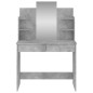 vidaXL Toeletta con Specchio Grigio Cemento 96x39x142 cm vidaXL Toeletta con Specchio Grigio Cemento 96x39x142 cm