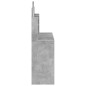vidaXL Toeletta con Specchio Grigio Cemento 96x39x142 cm vidaXL Toeletta con Specchio Grigio Cemento 96x39x142 cm