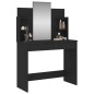vidaXL Toeletta con Specchio Nero 96x39x142 cm vidaXL Toeletta con Specchio Nero 96x39x142 cm