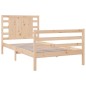vidaXL Giroletto in Legno Massello di Pino 90x200 cm