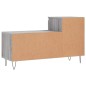 vidaXL Scarpiera Grigio Sonoma 102x36x60 cm in Legno Multistrato vidaXL Scarpiera Grigio Sonoma 102x36x60 cm in Legno Multistrato