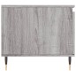 vidaXL Tavolino da Salotto grigio sonoma 100x50x45cm Legno Multistrato