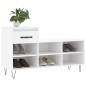 vidaXL Scarpiera Bianca 102x36x60 cm in Legno Multistrato vidaXL Scarpiera Bianca 102x36x60 cm in Legno Multistrato