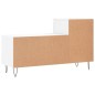 vidaXL Scarpiera Bianca 102x36x60 cm in Legno Multistrato vidaXL Scarpiera Bianca 102x36x60 cm in Legno Multistrato