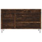 vidaXL Scarpiera Rovere Fumo 102x36x60 cm in Legno Multistrato vidaXL Scarpiera Rovere Fumo 102x36x60 cm in Legno Multistrato