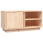 Mobile Porta TV 80x35x40,5 cm in Legno Massello di Pino Mobile Porta TV 80x35x40,5 cm in Legno Massello di Pino