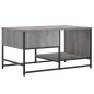vidaXL Tavolino Salotto Grigio Sonoma 85,5x51x45 cm Legno Multistrato