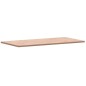 vidaXL Piano Tavolo 100x50x1,5cm Rettangolare Legno Massello Faggio vidaXL Piano Tavolo 100x50x1,5cm Rettangolare Legno Massello Faggio