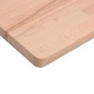 vidaXL Piano Tavolo 100x50x1,5cm Rettangolare Legno Massello Faggio vidaXL Piano Tavolo 100x50x1,5cm Rettangolare Legno Massello Faggio