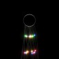vidaXL Illuminazione Albero di Natale su Pennone 550LED Colorato 300cm