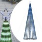 vidaXL Illuminazione Albero di Natale a Cono 688LED Blu 300cm vidaXL Illuminazione Albero di Natale a Cono 688LED Blu 300cm