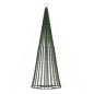 vidaXL Illuminazione Albero di Natale a Cono 688LED Blu 300cm vidaXL Illuminazione Albero di Natale a Cono 688LED Blu 300cm