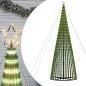 vidaXL Illuminazione Albero Natale a Cono 1544LED Bianco Caldo 500cm vidaXL Illuminazione Albero Natale a Cono 1544LED Bianco Caldo 500cm