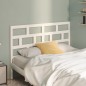 vidaXL Testiera per Letto Bianca 166x4x100cm in Legno Massello di Pino vidaXL Testiera per Letto Bianca 166x4x100cm in Legno Massello di Pino