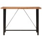 vidaXL Tavolino da Bar 150x70x107 cm Legno Massello di Acacia e Ferro vidaXL Tavolino da Bar 150x70x107 cm Legno Massello di Acacia e Ferro