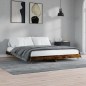 vidaXL Giroletto Rovere Fumo 180x200 cm in Legno Multistrato vidaXL Giroletto Rovere Fumo 180x200 cm in Legno Multistrato