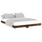 vidaXL Giroletto Rovere Fumo 180x200 cm in Legno Multistrato vidaXL Giroletto Rovere Fumo 180x200 cm in Legno Multistrato