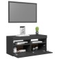 vidaXL Mobile Porta TV con Luci LED Nero 90x35x40 cm vidaXL Mobile Porta TV con Luci LED Nero 90x35x40 cm