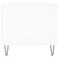vidaXL Tavolino da Salotto Bianco 90x49x45 cm in Legno Multistrato