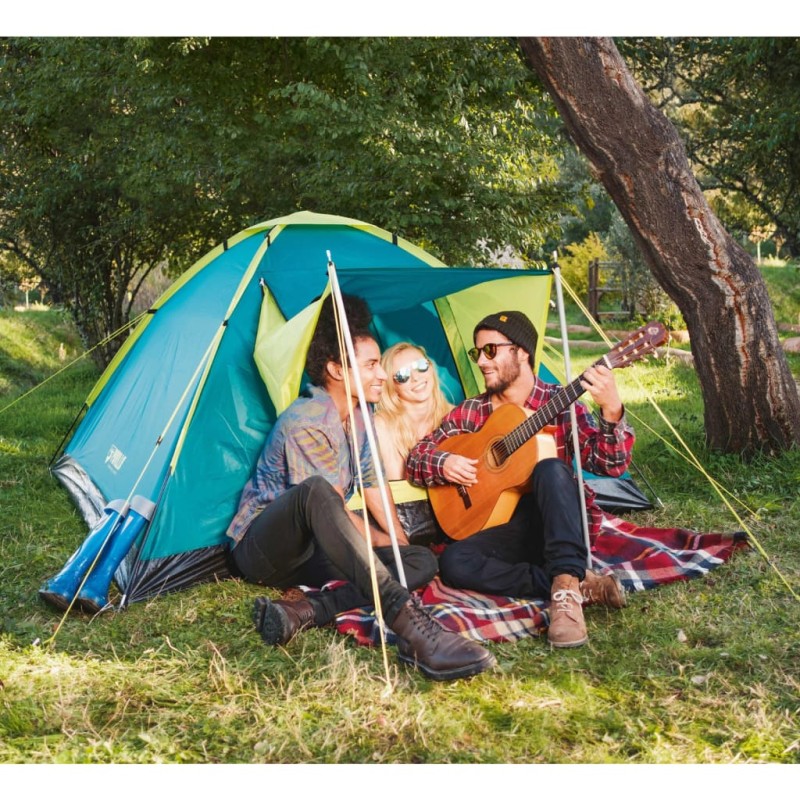 Pavillo Tenda Cool Ground 3 Blu e Giallo Pavillo Tenda Cool Ground 3 Blu e Giallo