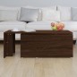 Tavolino da Salotto Rovere Marrone 150x50x35 cm in Multistrato Tavolino da Salotto Rovere Marrone 150x50x35 cm in Multistrato