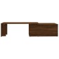 Tavolino da Salotto Rovere Marrone 150x50x35 cm in Multistrato Tavolino da Salotto Rovere Marrone 150x50x35 cm in Multistrato