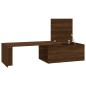 Tavolino da Salotto Rovere Marrone 150x50x35 cm in Multistrato Tavolino da Salotto Rovere Marrone 150x50x35 cm in Multistrato