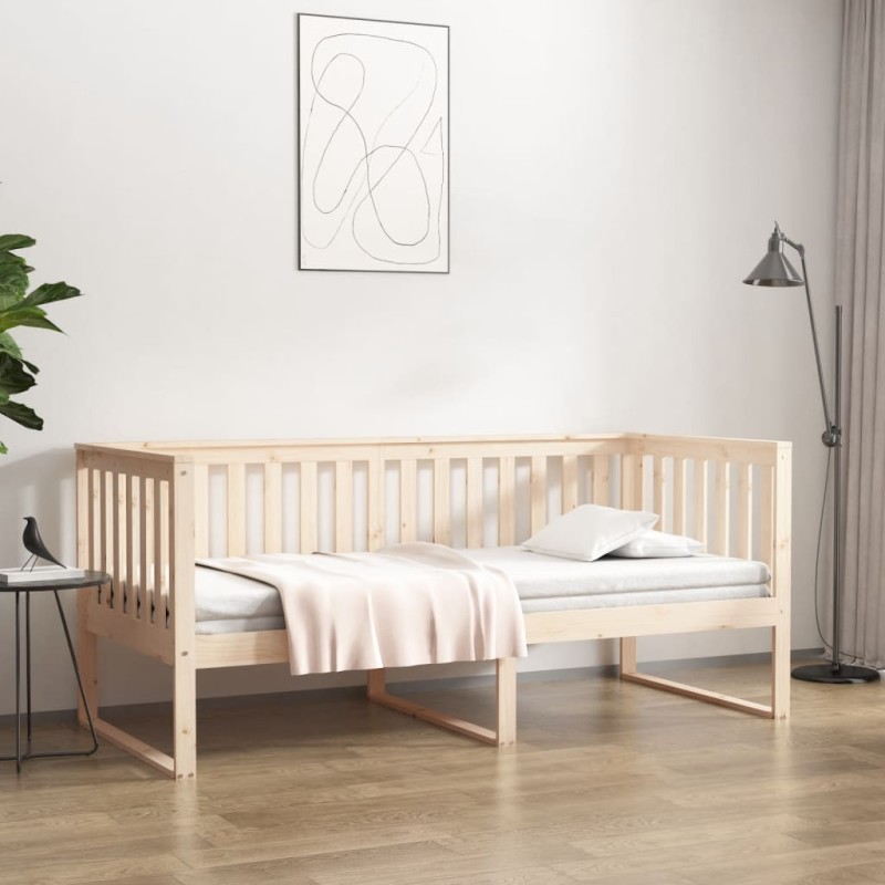 vidaXL Dormeuse 90x200 cm in Legno Massello di Pino vidaXL Dormeuse 90x200 cm in Legno Massello di Pino