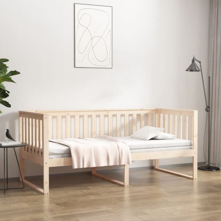vidaXL Dormeuse 90x200 cm in Legno Massello di Pino