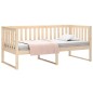 vidaXL Dormeuse 90x200 cm in Legno Massello di Pino vidaXL Dormeuse 90x200 cm in Legno Massello di Pino