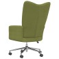 vidaXL Poltrona Relax Verde Chiaro in Velluto vidaXL Poltrona Relax Verde Chiaro in Velluto
