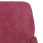 Panca Rosso Vino 108x79x79 cm in Velluto Panca Rosso Vino 108x79x79 cm in Velluto