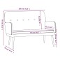 Panca Rosso Vino 108x79x79 cm in Velluto Panca Rosso Vino 108x79x79 cm in Velluto